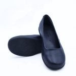 Green Cross Flat Slip On Pump