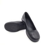 Green Cross Flat Slip On Pump