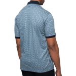 Polo Mens Dm Prntd Micro Geo Golfer