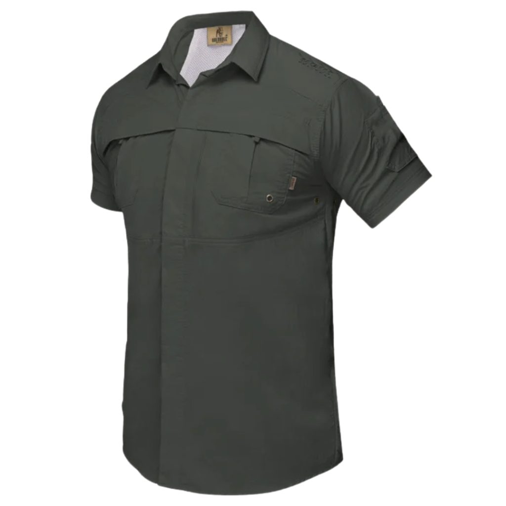BOERBOELWEAR MENS GARIEP S/S SHIRT - OLIVE