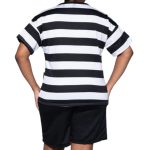 LADS STRIPE POLY TERRY SET