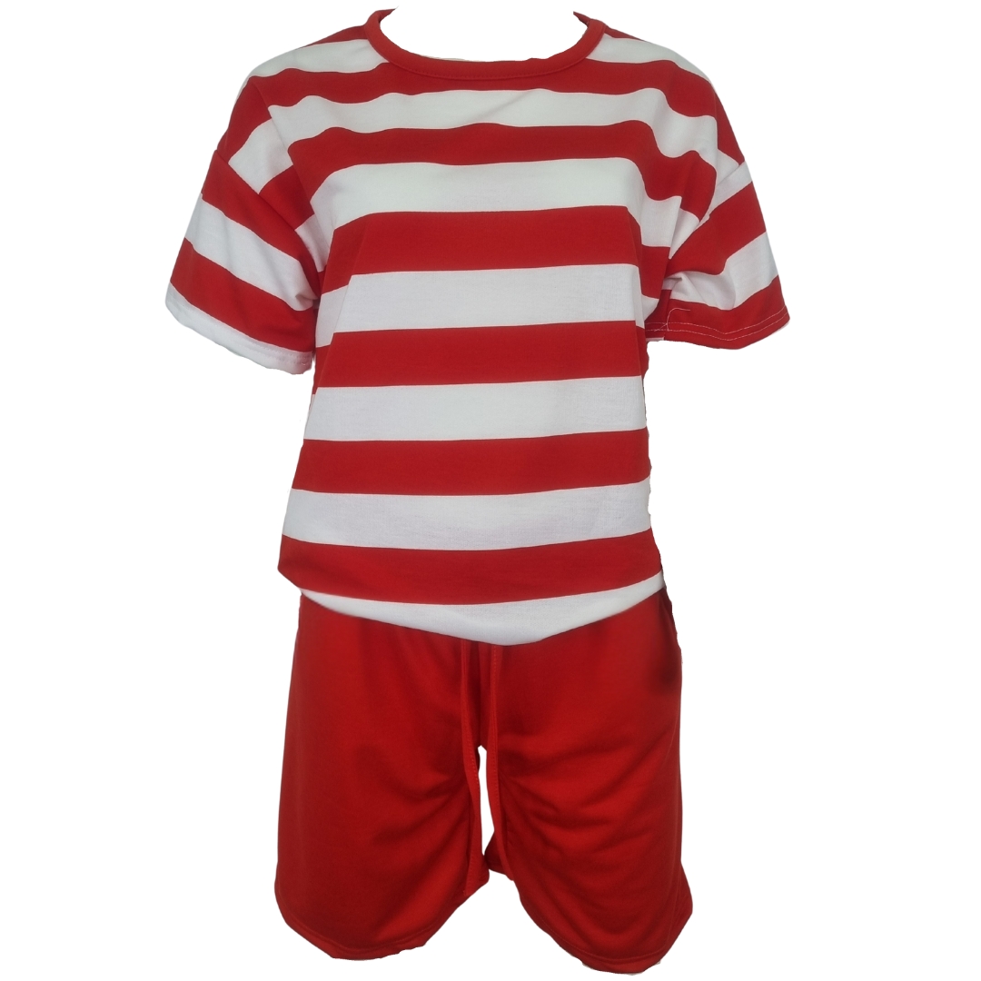 IQ8624T LADS STRIPE AND PLAIN POLY SET