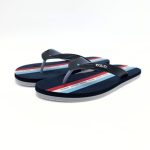 Polo Colour Block Stripe Flip Flop