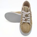 Sissy Boy Woven Platform Sneaker