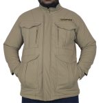 SNIPER AFRICA MEN'S HUNTING CAMO PARKA JACKET - KHAKI