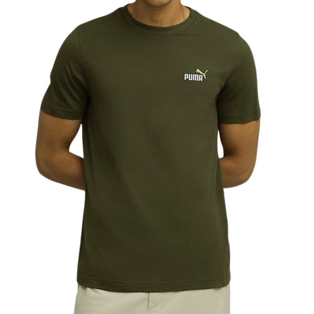 Puma Ess 2 Color Sml No.1 Logo Tee