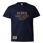 BOERBOEL WEAR KIDS T-SHIRT EMBROIDERED "RSA" - NAVY