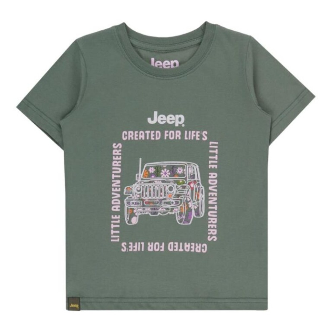 80394 Jeep Flower Car Tee