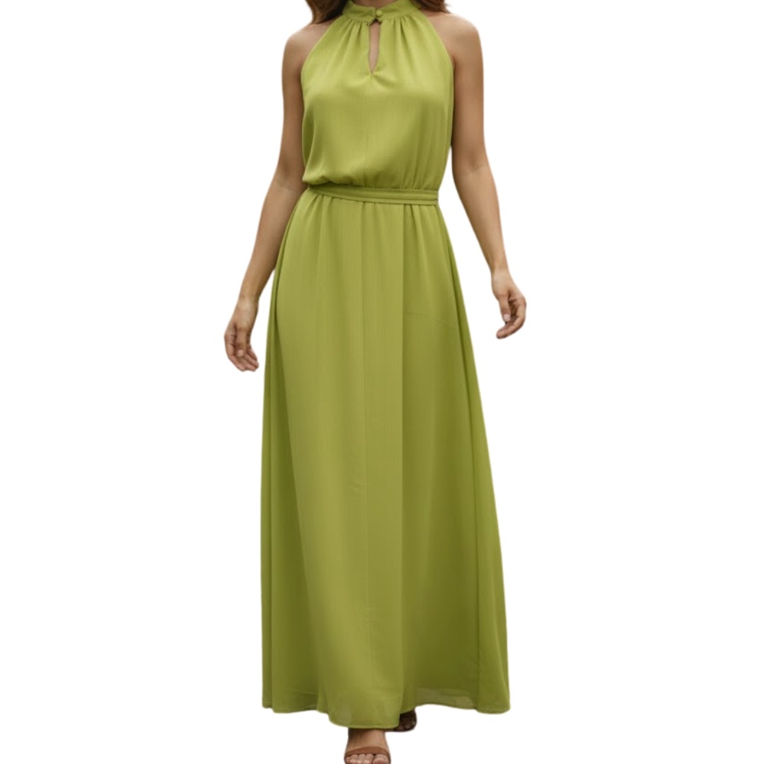 JP21205 FASH WORLD CHIFFON DRESS