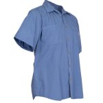STERLING SS 2PKT CASUAL SHIRT - BLUE