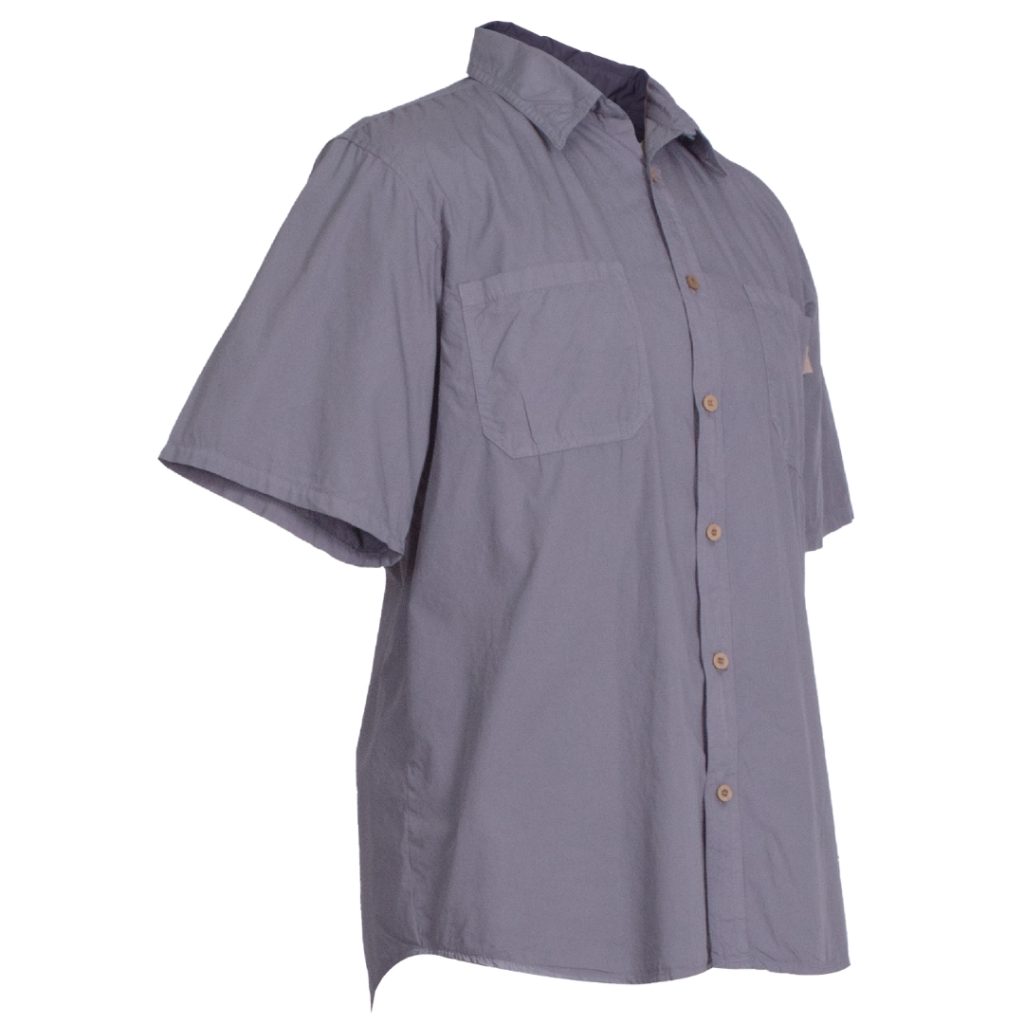 STERLING SS 2PKT CASUAL SHIRT - GREY