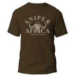 SNIPER AFRICA AFRIKA MENS T-SHIRT - WALNUT