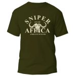 SNIPER AFRICA AFRIKA MENS T-SHIRT - MILITARY/OLIVE