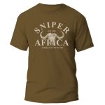 SNIPER AFRICA AFRIKA MENS T-SHIRT - CAYOTE