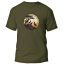 SNIPER AFRICA WILD DOGS MENS T-SHIRT - OLIVE