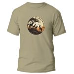 SNIPER AFRICA WILD DOG MENS T-SHIRT - DARK STONE