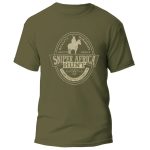 SNIPER AFRICA WILD MENS T-SHIRT - OLIVE