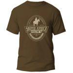 SNIPER AFRICA WILD MENS T-SHIRT - WALNUT