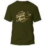 SNIPER AFRICA TARENTAAL MENS T-SHIRT - MILITARY/OLIVE
