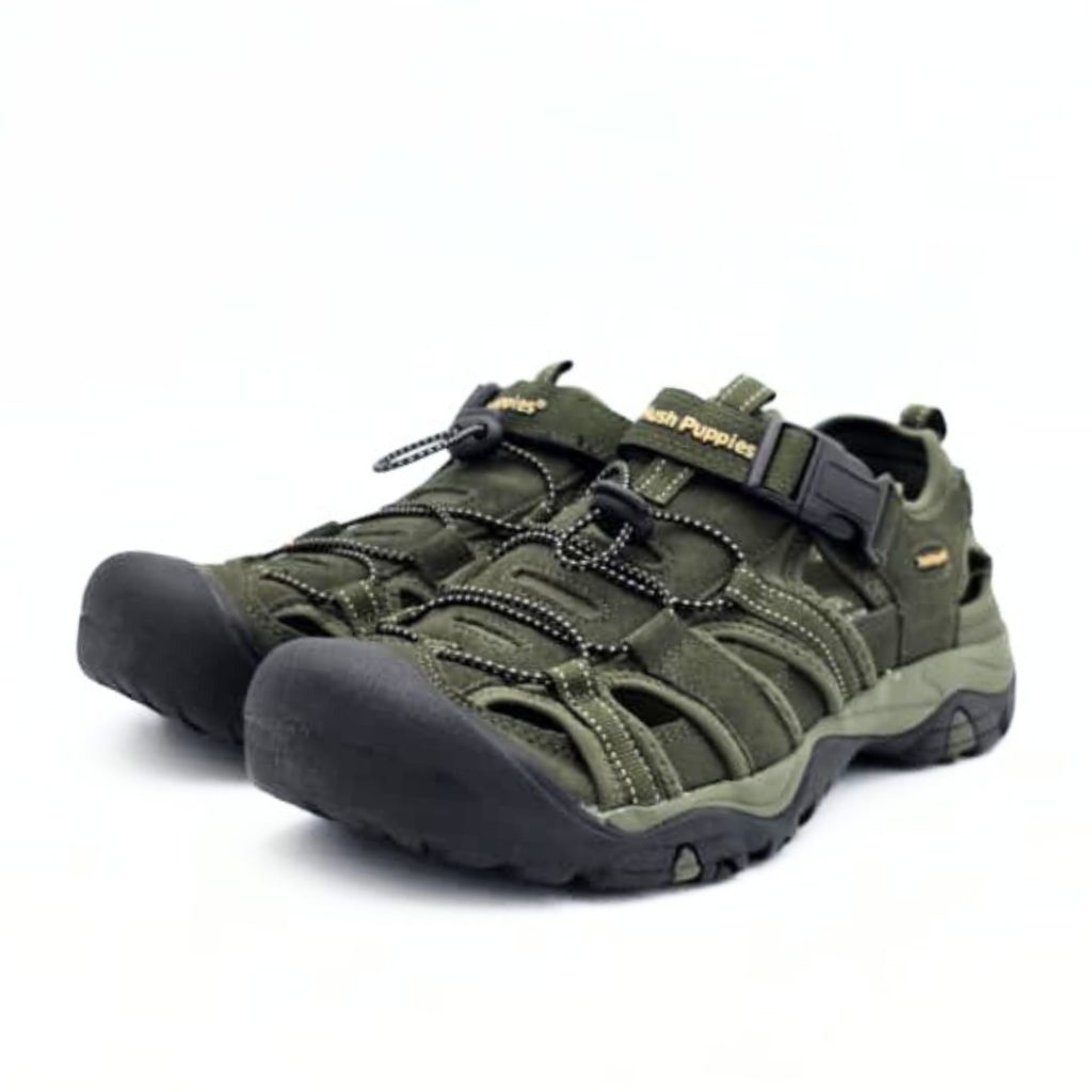 HUSH PUPPIES HITE COW SUEDE SUEDE MESH