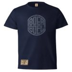 BOERBOEL WEAR KIDS BEVEL PRINT T-SHIRT - navy