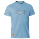 BOERBOEL WEAR MESH PRINT T-SHIRT - AIRFORCE BLUE