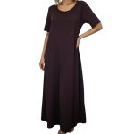 FASH WORLD S/SLV CRINKLE DRESS