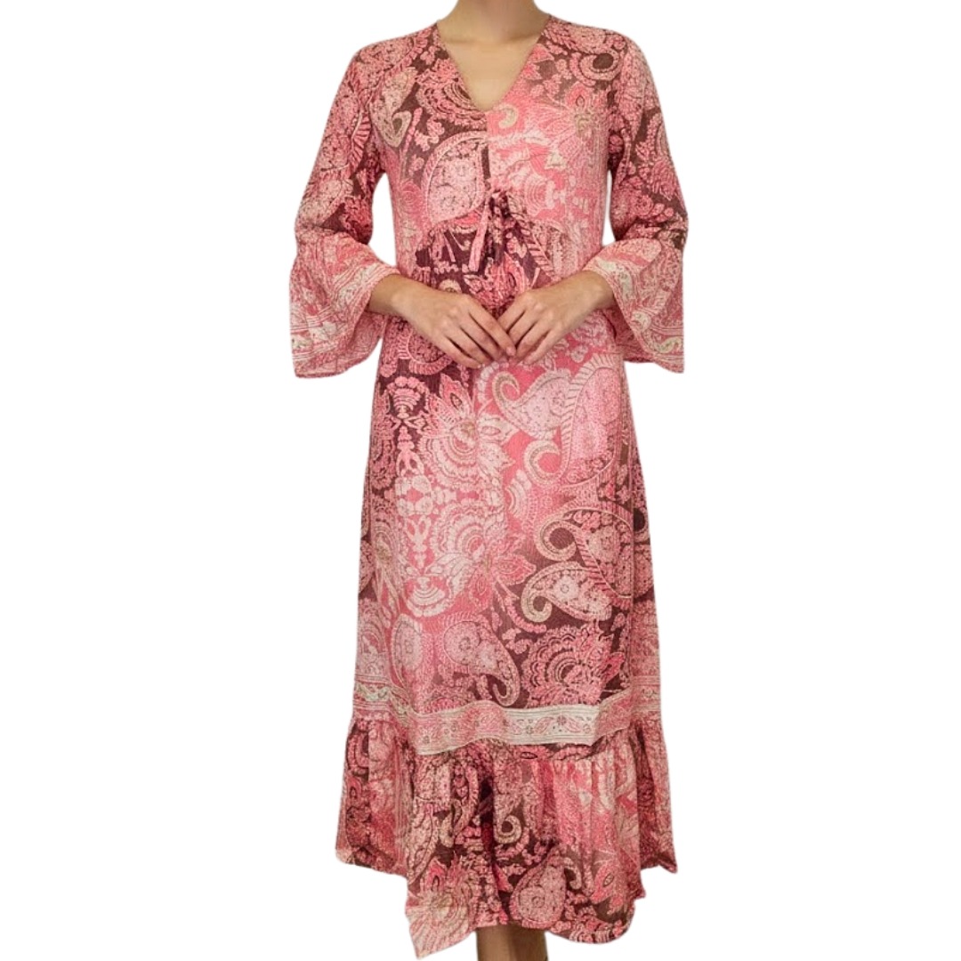 L5934P FASH WORLD 3/4 SLV SARIE
