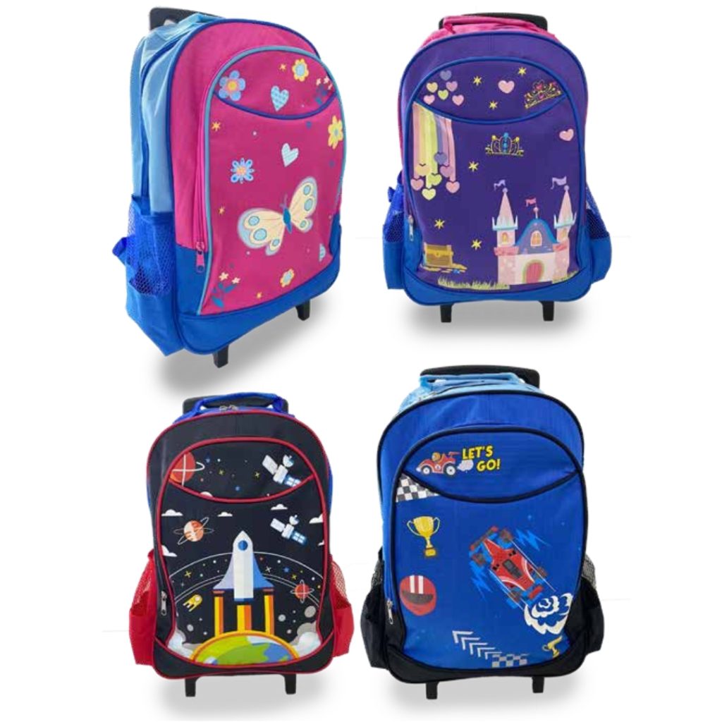 Asst 600D Poly T/Backpack