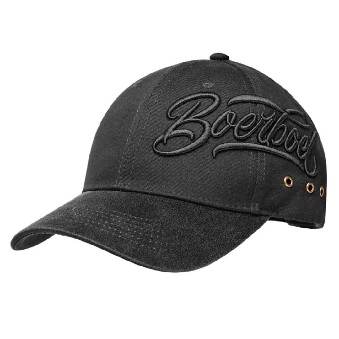 65729 BOERBOEL WEAR LADIES PONYTAIL CAP - BLACK