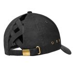 BOERBOEL WEAR LADIES PONYTAIL CAP - BLACK