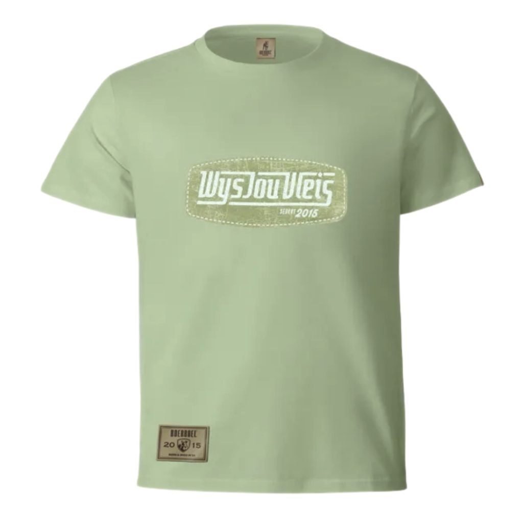 BOERBOEL WEAR KIDS WYS JOU VLEIS T-SHIRT - SAGE