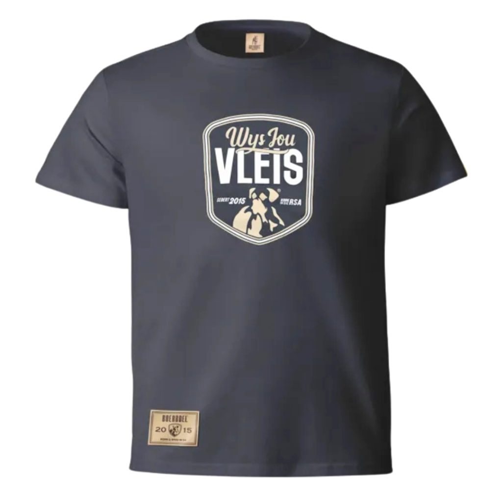BOERBOEL WEAR KIDS WYS JOU VLEIS T-SHIRT - PETROL BLUE