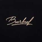 BOERBOEL WEAR LADIES METALLIC PUFF PRINT T-SHIRT - BLACK