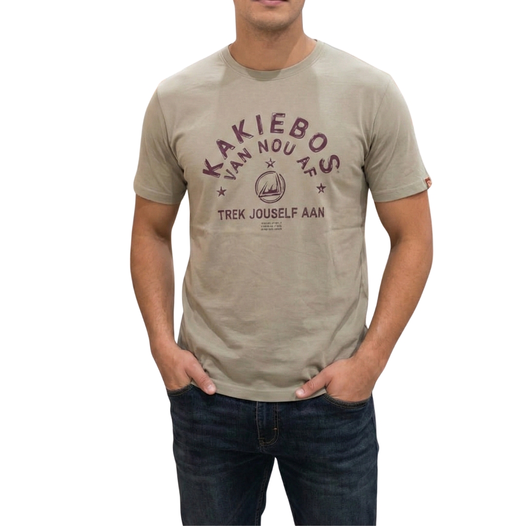 30701 Kakiebos Mens Classic Fit Tee