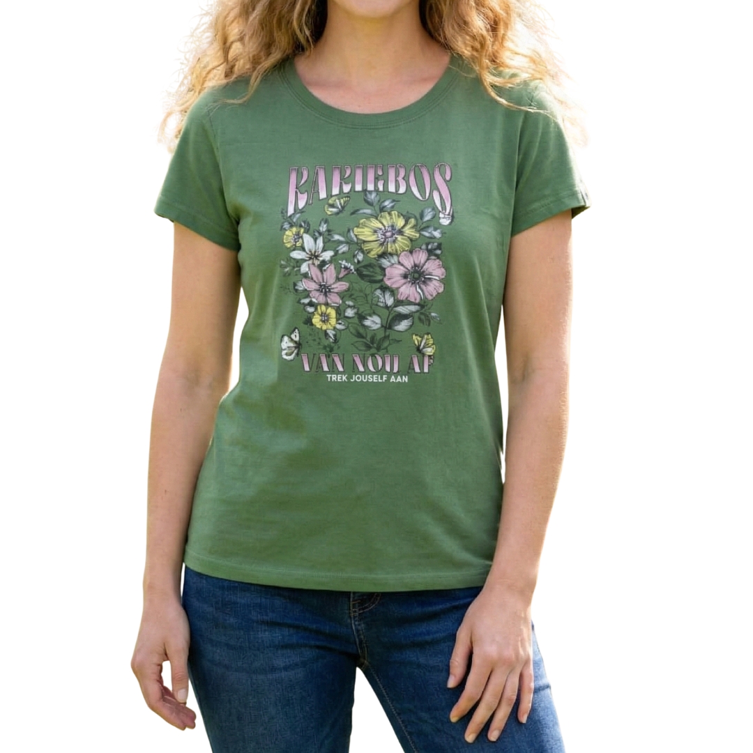 30837 Kakiebos Ladies S/S Classic Fit Tee