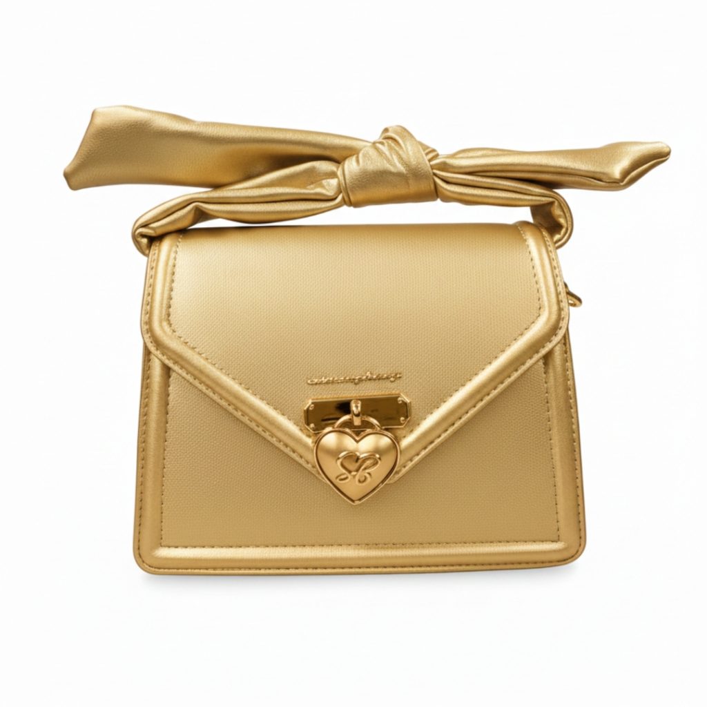 Sissy Boy Annie Metallic Mini Handbag