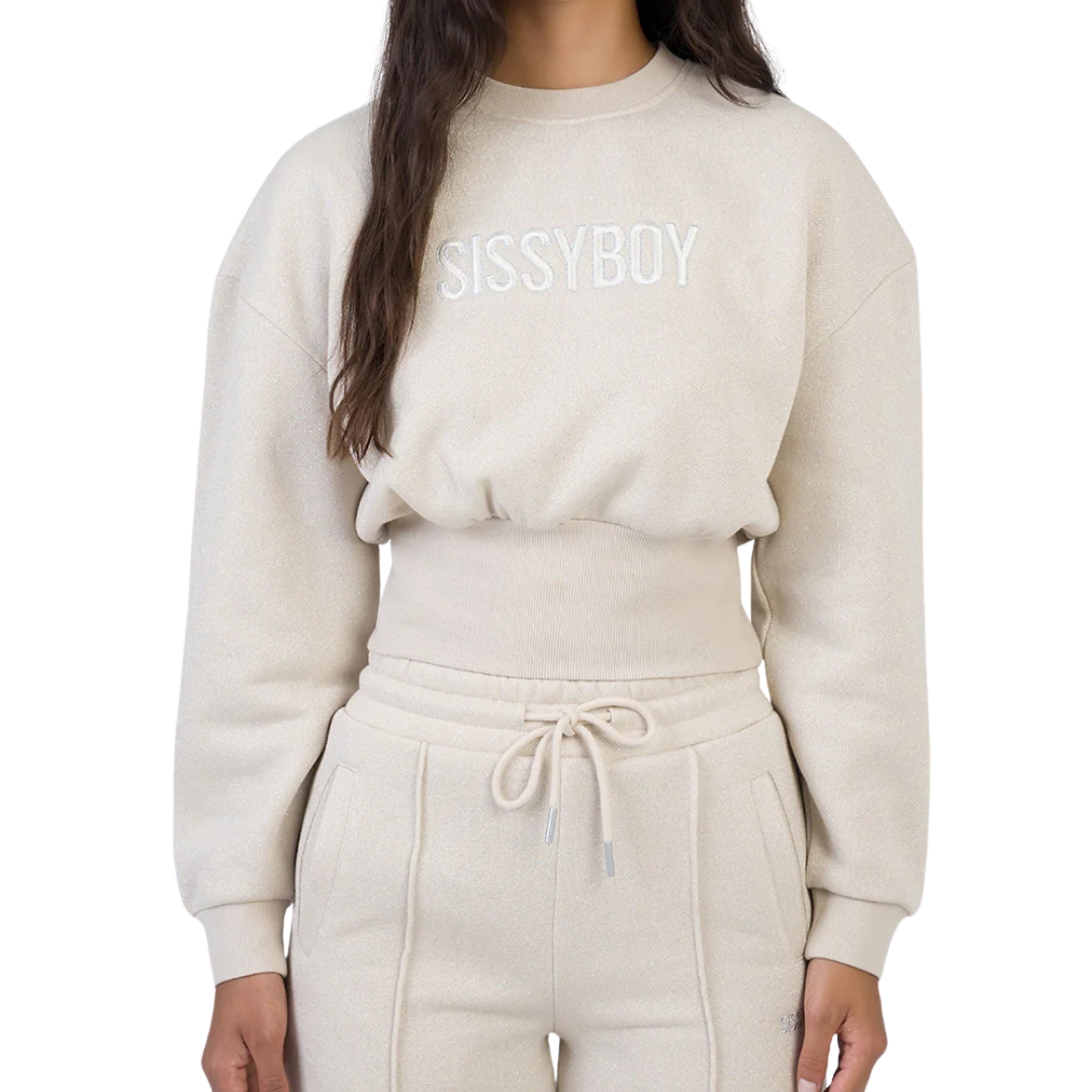 TS318 Sissy Boy Glitter Fleece Track Top