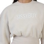 Sissy Boy Glitter Fleece Track Top