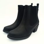 ALXIR 4251 LADS ALMOND BLOCK HEEL