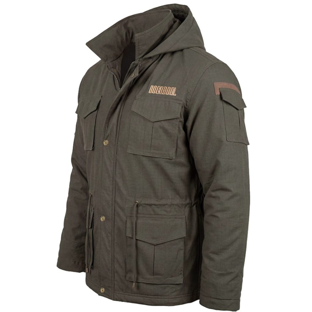 BOERBOEL WEAR MEN'S KAROO PARKA JACKET - OLIVE