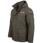 BOERBOEL WEAR MEN'S KAROO PARKA JACKET - OLIVE