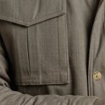 BOERBOEL WEAR MEN'S KAROO PARKA JACKET - OLIVE