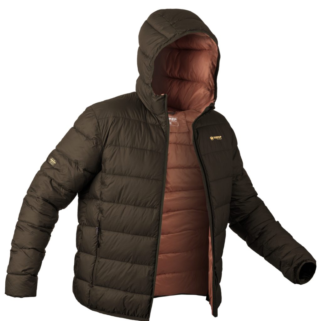 SNIPER AFRICA KALAHARI PUFFER JACKET - CHOCOLATE