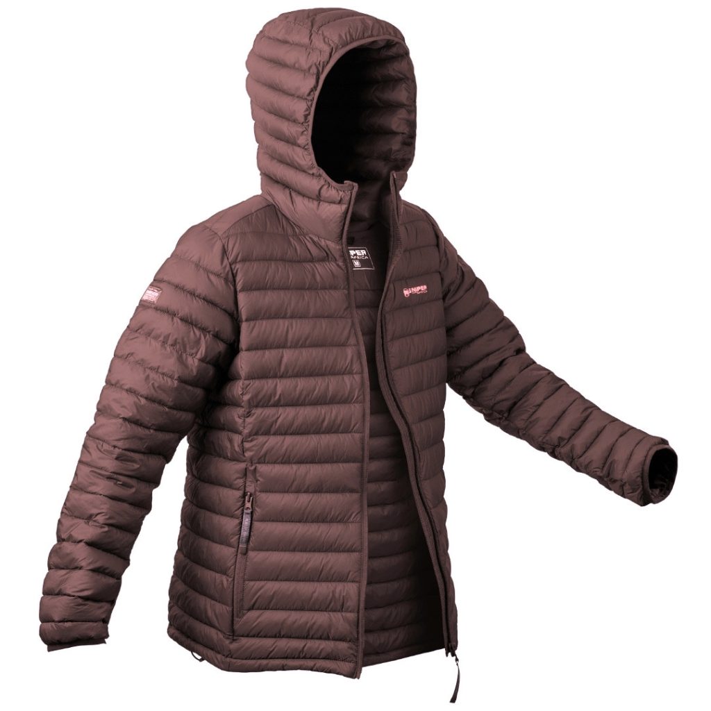 SNIPER AFRICA LADIES KAROO NIGHTS PUFFER JACKET - ROSE