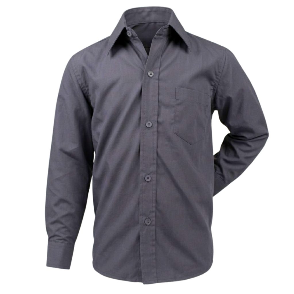 Grey Long Sleeve Shirt