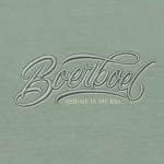 BOERBOEL WEAR KIDS 3D EMBROIDERY T-SHIRT - SAGE MELANGE