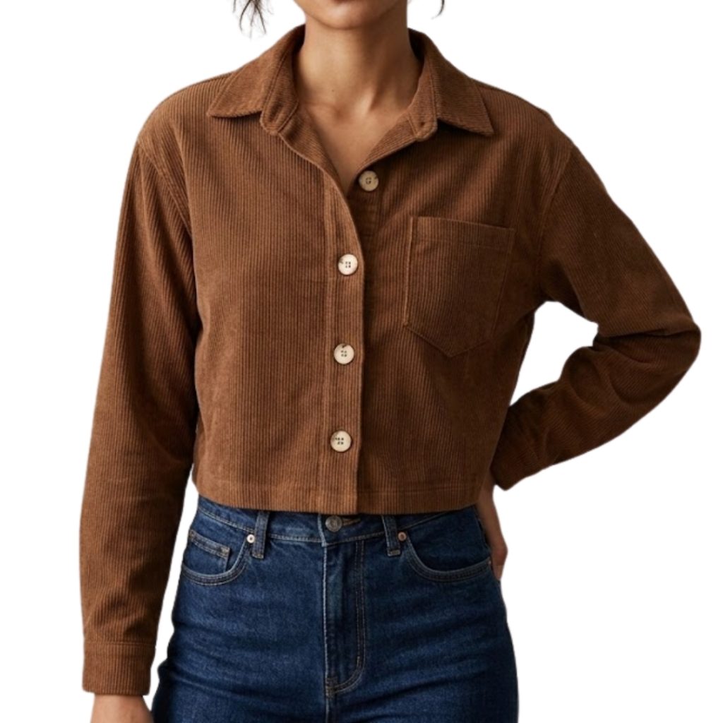 CORDUROY BTN SHIRT