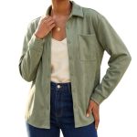 SUEDE BTN TOP