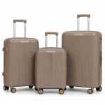 Travelmate 3Pcs Pp Zipper Luggage Set